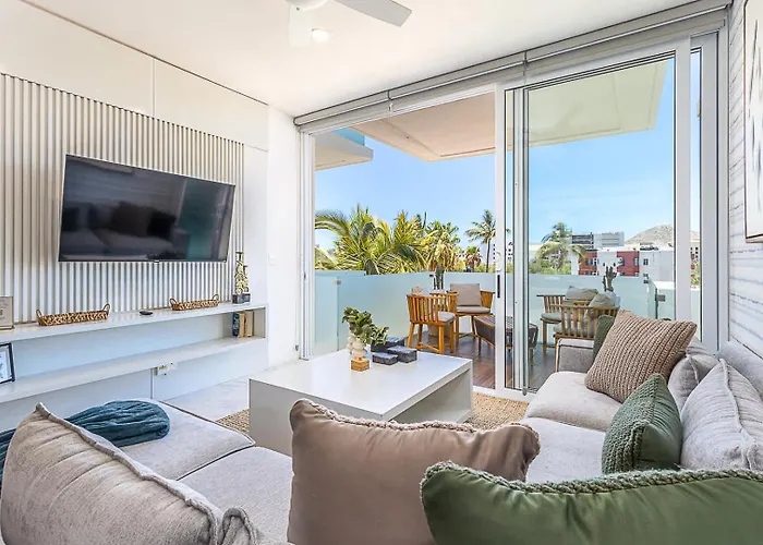 Apartment Marea Walk To Medano Stylish In Cabo