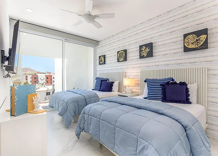 Apartment Marea Walk To Medano Stylish In Cabo